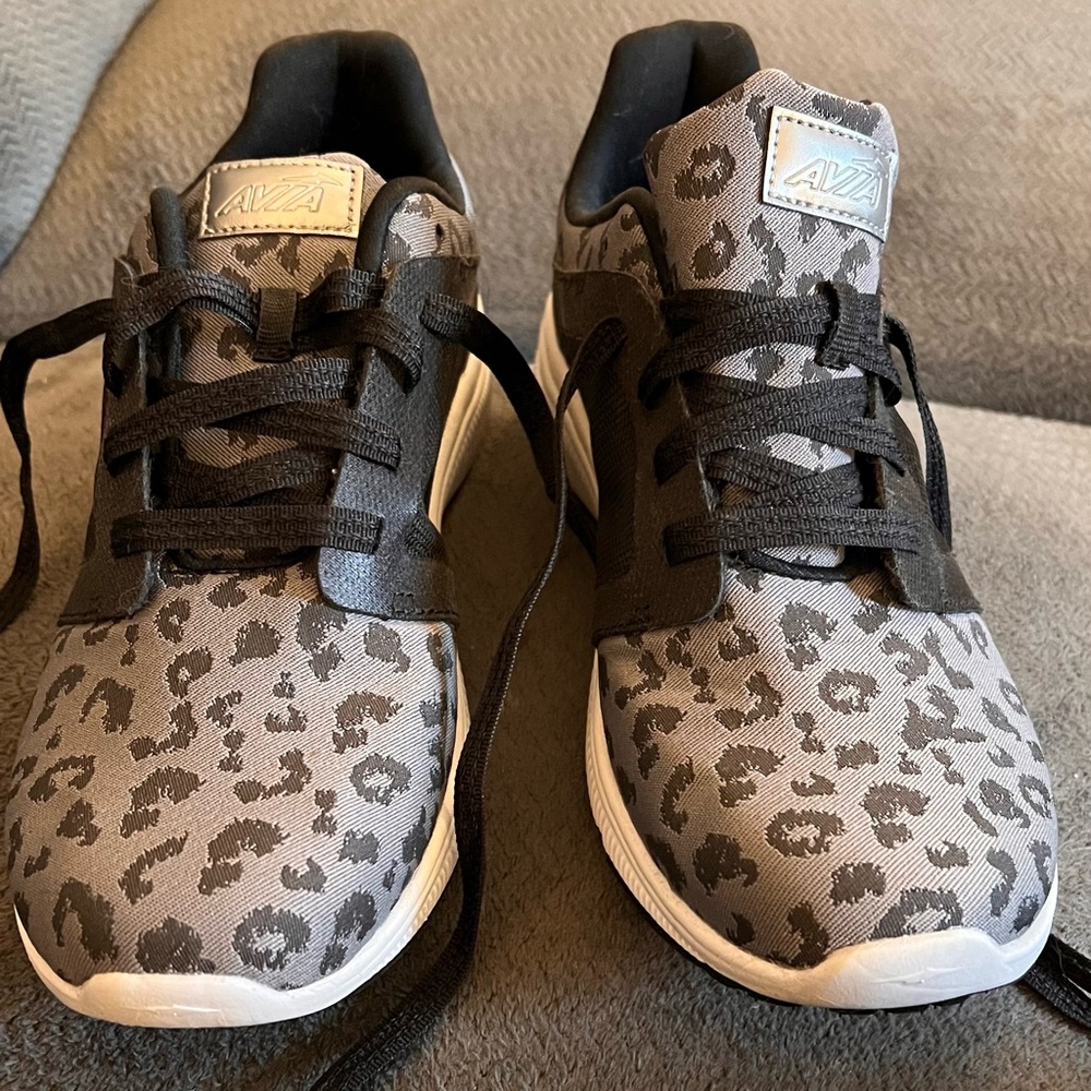 Leopard print sneakers